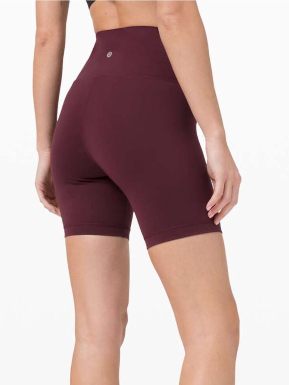 Lululemon Wunder Train High Rise 6" Shorts Burgundy, Maroon